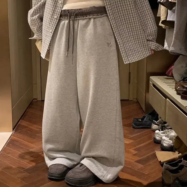 [BUNJANG] Baydeli Made Colorblock Training Pants Gray / 새상품) 에이블리 베이델리 made 퓨어 배색 트레이닝 팬츠 그레이
