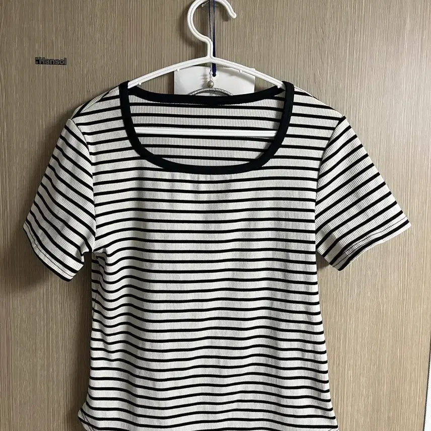 [BUNJANG] Ribbed Short-Sleeve T-Shirt / 골지 반팔티