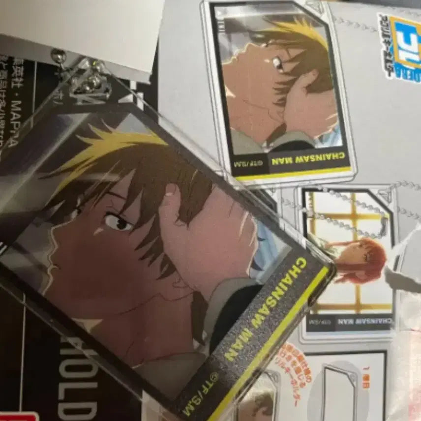 [BUNJANG] Chainsaw Man Denji Acrylic Keychain Holder / 체인소맨 덴지 아크릴 키링 키홀더 판매