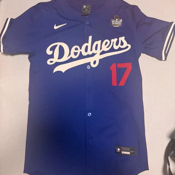 [BUNJANG] LA Dodgers 2024 World Series Shohei Ohtani Elite Embroidered Jersey (Nike) / LA다저스 2024 월드시리즈 엘리트 오타니쇼헤이 유니폼(나이키/자수)