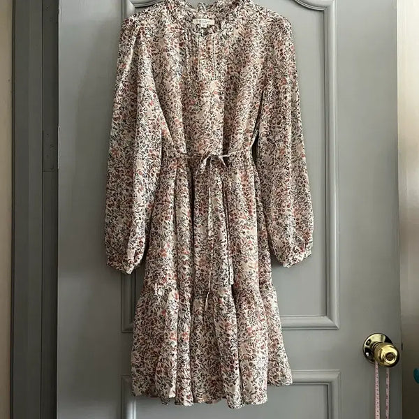 [BUNJANG] Thursday Island 22SS Flower Pattern Chiffon Dress (Size S) / 22ss 써스데이 아일랜드 원피스 s사이즈