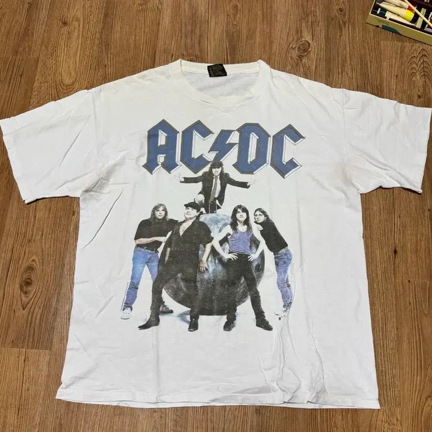 [BUNJANG] AC/DC 1996 World Tour Band T-Shirt / acdc 1996 월드투어 반팔 밴드 티셔츠
