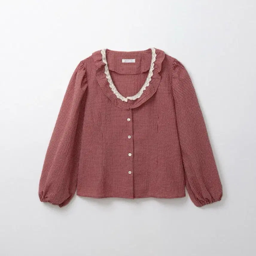 [BUNJANG] Archive Jtou Gracie Check Blouse / 아카이브제이투유 그레이시 체크 블라우스 archive jtou