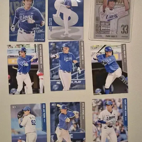 [BUNJANG] 2026 KBO Samsung Lions Player Card Set (Includes Lee Jae-hyun Hologram) / 2026KBO카드 삼성 라이온즈 선수 세트 (이재현 홀로 포함)