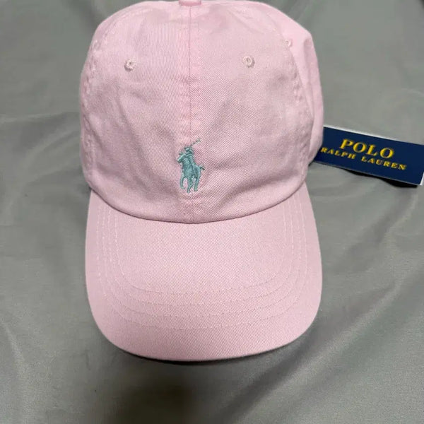 [BUNJANG] Polo Ralph Lauren Cotton Chino Baseball Cap (Bath Pink) New / 폴로 랄프로렌 코튼 치노 볼캡 (배스핑크) (새상품)
