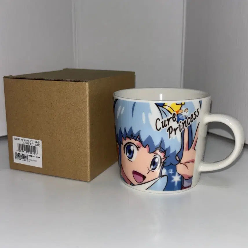 [BUNJANG] Happiness Charge Precure! Cure Princess Shirayuki Hime Face Mug Cup / 해피니스 차지 프리큐어 큐어 프린세스 시라유키 히메 페이스 머그컵