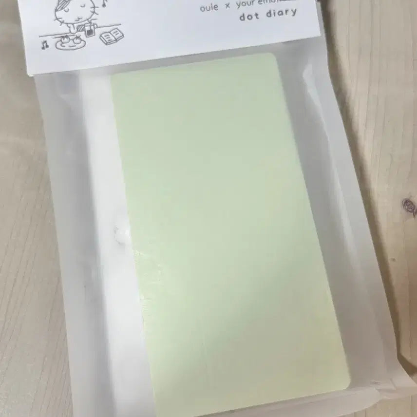 [BUNJANG] Wooi Dot Diary Green / 우이 도트 다이어리 그린