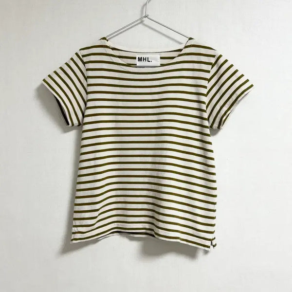 [BUNJANG] Margaret Howell Striped Cotton T-Shirt / 마가렛호웰 스트라이프 면티