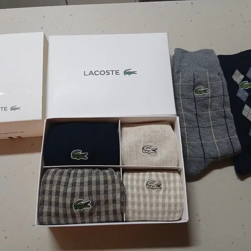 [BUNJANG] Lacoste Socks Gift Set / *새상품* 라코스테 양말 선물세트
