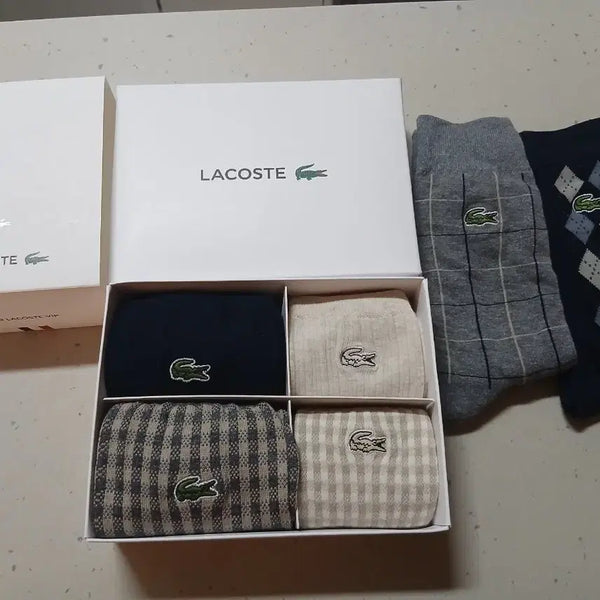 [BUNJANG] Lacoste Socks Gift Set / *새상품* 라코스테 양말 선물세트