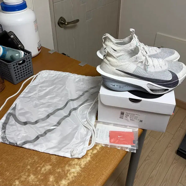 [BUNJANG] Nike Alphafly 3 Running Shoes White/Silver (285mm) / 나이키 러닝화 알파플라이3 285