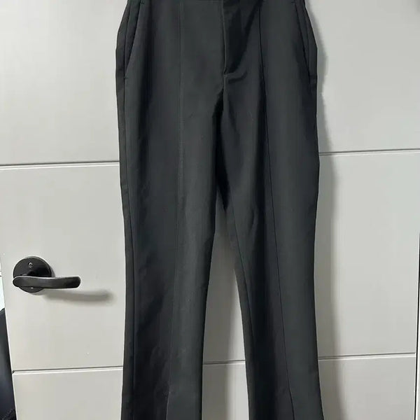 [BUNJANG] Zara Black Bootcut Slacks Women's Trousers XXS / 자라 블랙 부츠컷 슬랙스 여성 정장 바지 xxs