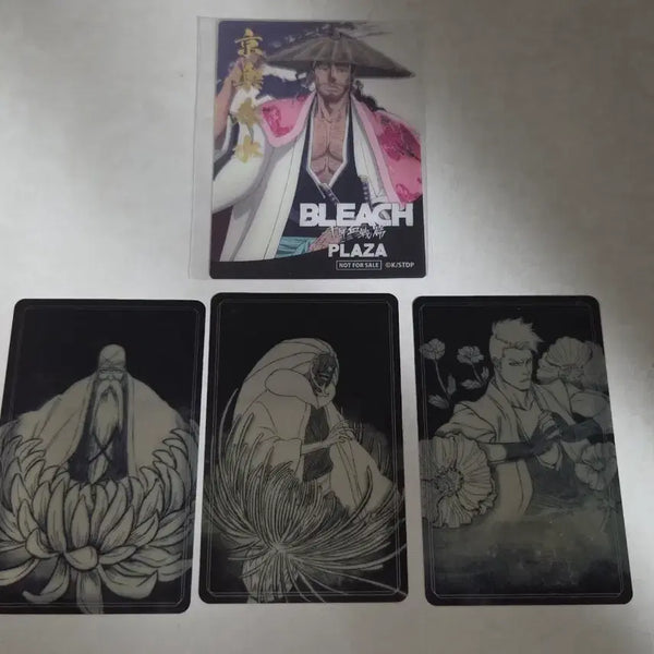[BUNJANG] Bleach Popup Clear Card & Scene Card Set (4 types) / 블리치 팝업 클리어카드 및 씬카드 4종 세트