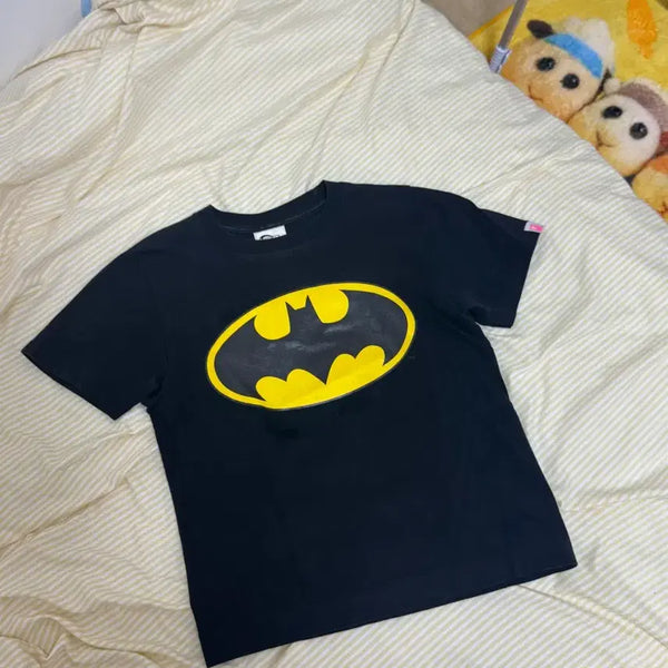 [BUNJANG] A BATHING APE x Batman Baby Milo Collaboration Short Sleeve T-Shirt / 베이프 x 배트맨(BATMAN) 콜라보 반팔 티셔츠