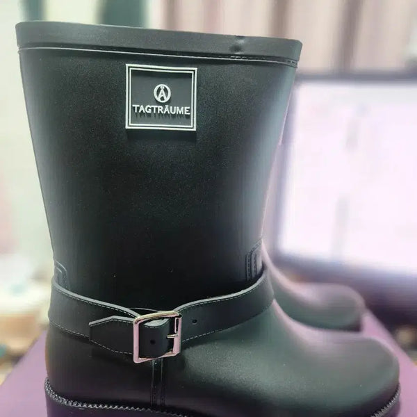 [BUNJANG] TAGTRÄUME Lovesome Rain Boots Black / (새상품)  블랙 러브썸 레인부츠  245 - 250 m