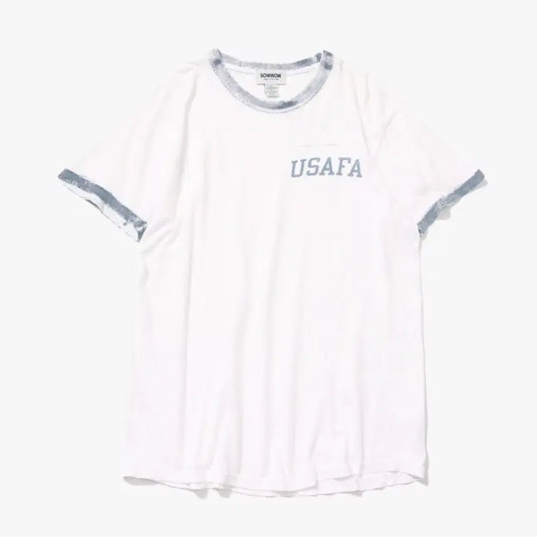 [BUNJANG] BOWWOW USAFA Ringer T-Shirt / BOWWOW USAFA 링거 티셔츠