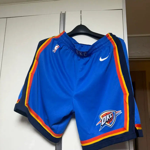 [BUNJANG] Nike Oklahoma City Thunder NBA Swingman Home Shorts (L) / (L) 나이키  NBA 오클라호마시티 썬더스 스윙맨 홈 쇼츠