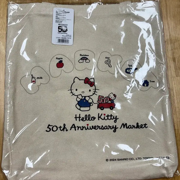 [BUNJANG] Hello Kitty 50th Anniversary Eco Bag / 헬로키티 50주년 에코백