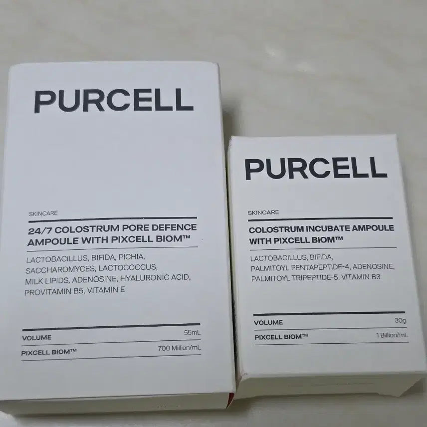 [BUNJANG] PURCELL Colostrum Ampoule 2 Types / PURCELL 퓨어셀 앰플 2종 (개당가격)