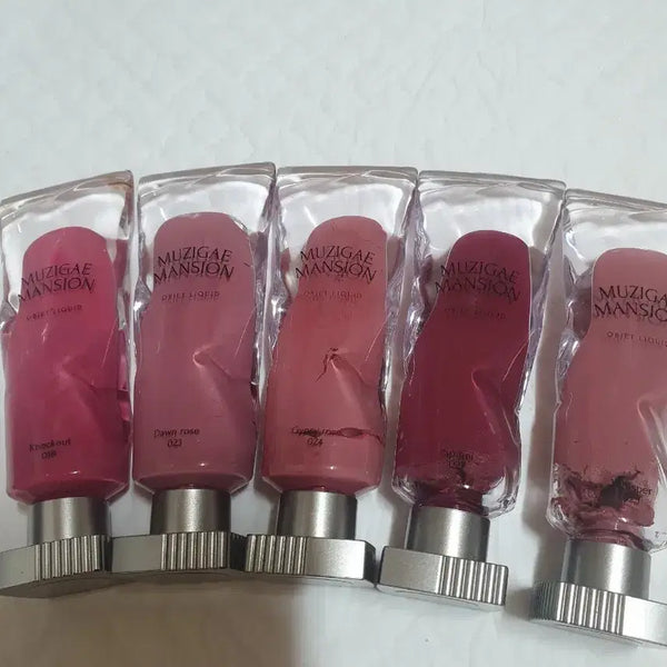 [BUNJANG] Mujer Mansion Object Liquid Tint 5 Color Set Bundle / 무지개맨션 오브제 리퀴드 5종 세트 일괄