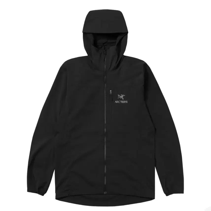 [BUNJANG] Arc'teryx Squamish Windbreaker Black 25SS Size M / 아크테릭스 스쿼미시 바람막이 블랙 25SS