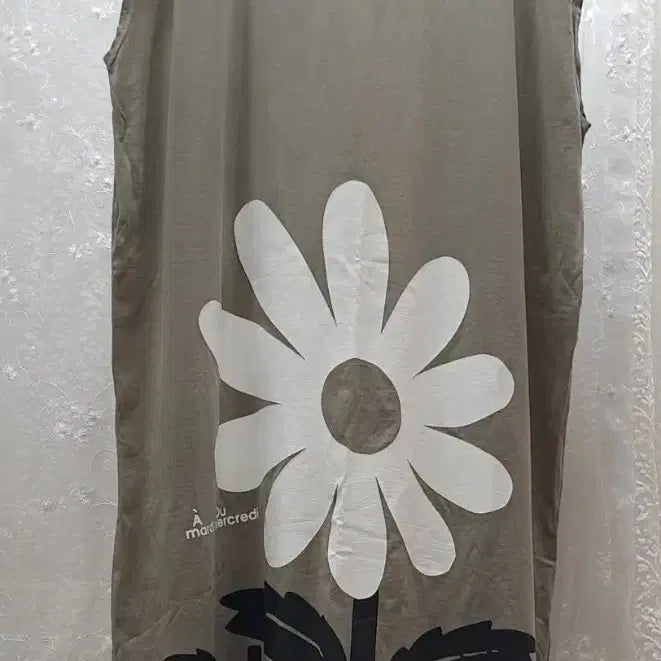 [BUNJANG] Mardi Mercredi Flower Pattern Cotton Long Dress Free Size / 마르디 메끄르디플라워패턴 면 롱원피스 free