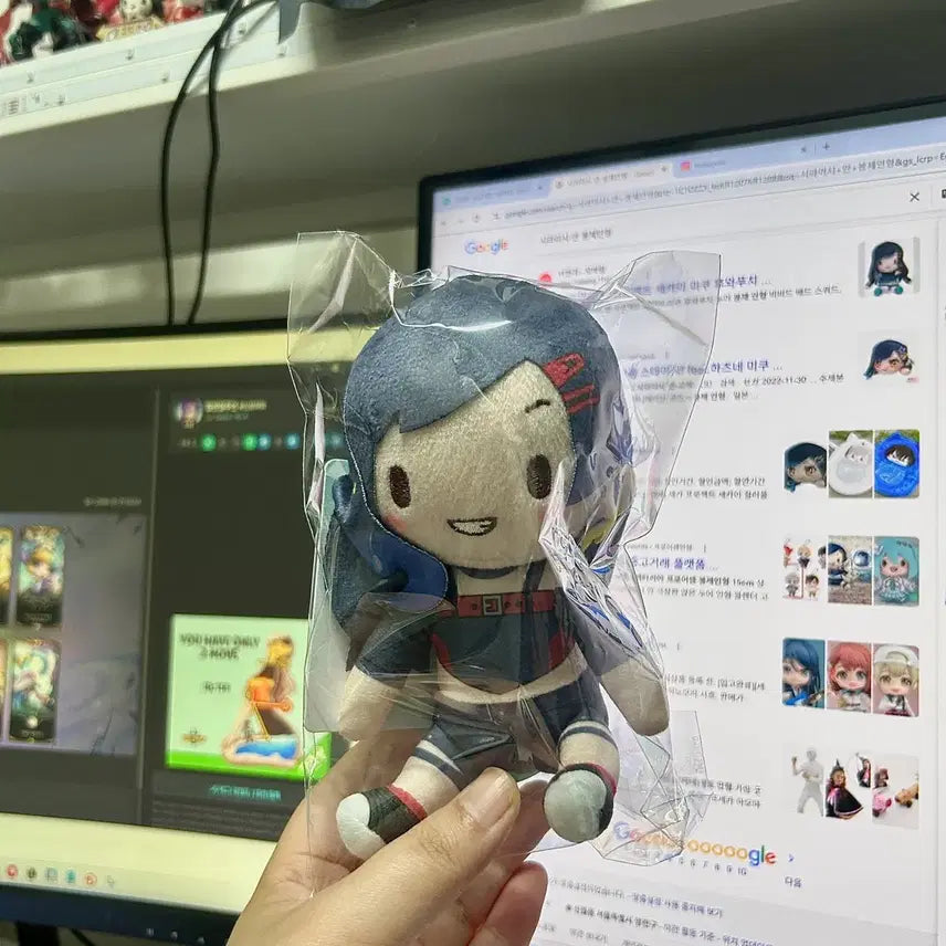 [BUNJANG] Project Sekai Shiraishi An Theater Version Sitting Plush / 프로젝트세카이 시라이시 안 극장판 앉은 누이 인형