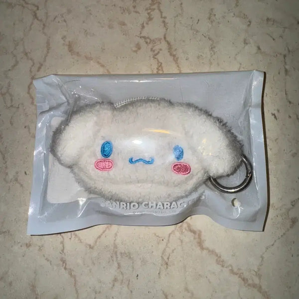 [BUNJANG] Sanrio Cinnamoroll Mascot Pouch Keyring / 정품 시나모롤 에어팟파우치 마스코트 파우치 키링