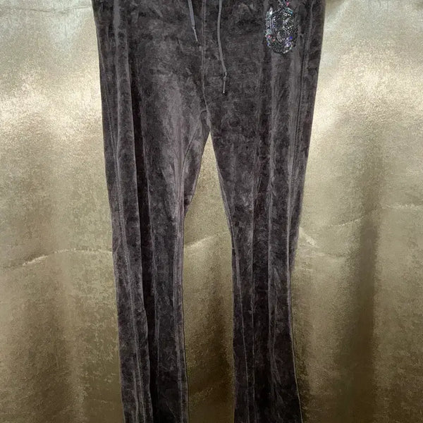 [BUNJANG] Juicy Couture Velvet Track Pants / y2k 쥬시 꾸뛰르 벨벳 트레이닝 바지