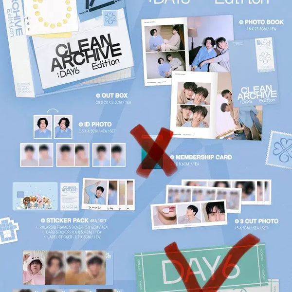 [BUNJANG] DAY6 My Day 6th Membership Kit / DAY6 마이데이6기 멤버십 키트