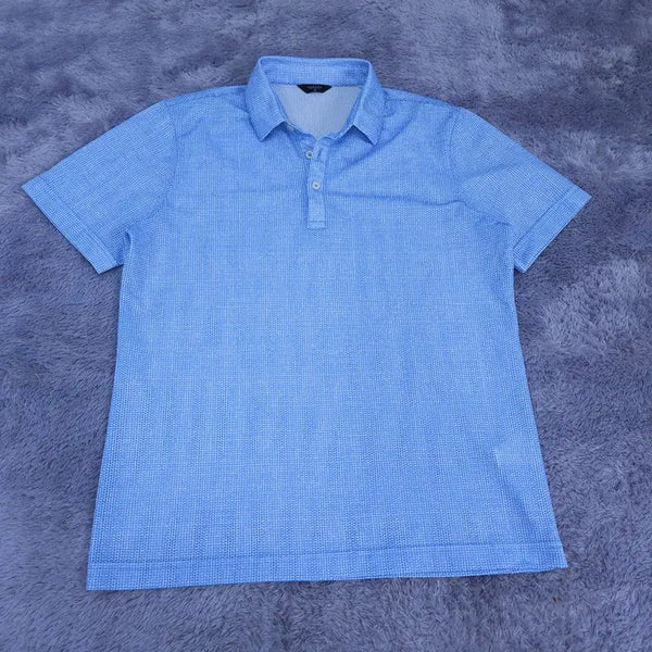 [BUNJANG] 100 Galaxy Half-Sleeve Polo Shirt / 100 갤럭시 반팔 카라티 | 0522A29