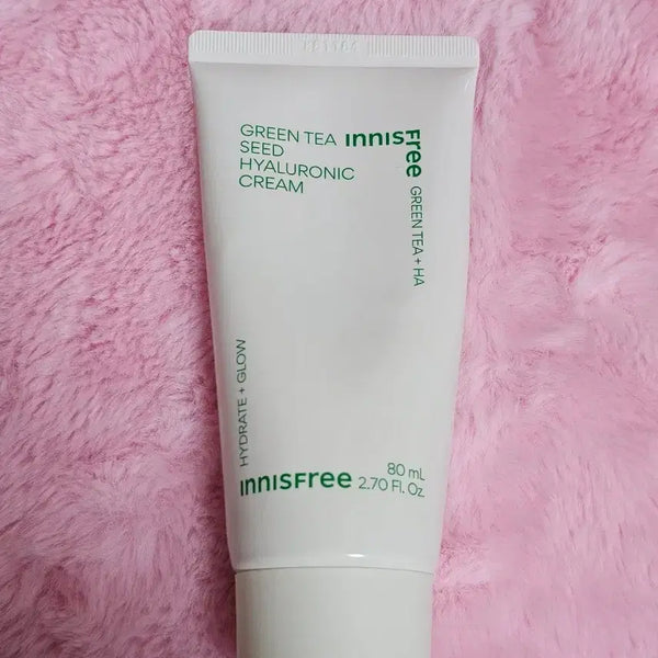 [BUNJANG] Innisfree Green Tea Seed Hyaluronic Cream 80ml / 이니스프리 그린티 씨드 히알루론산 크림 80ml