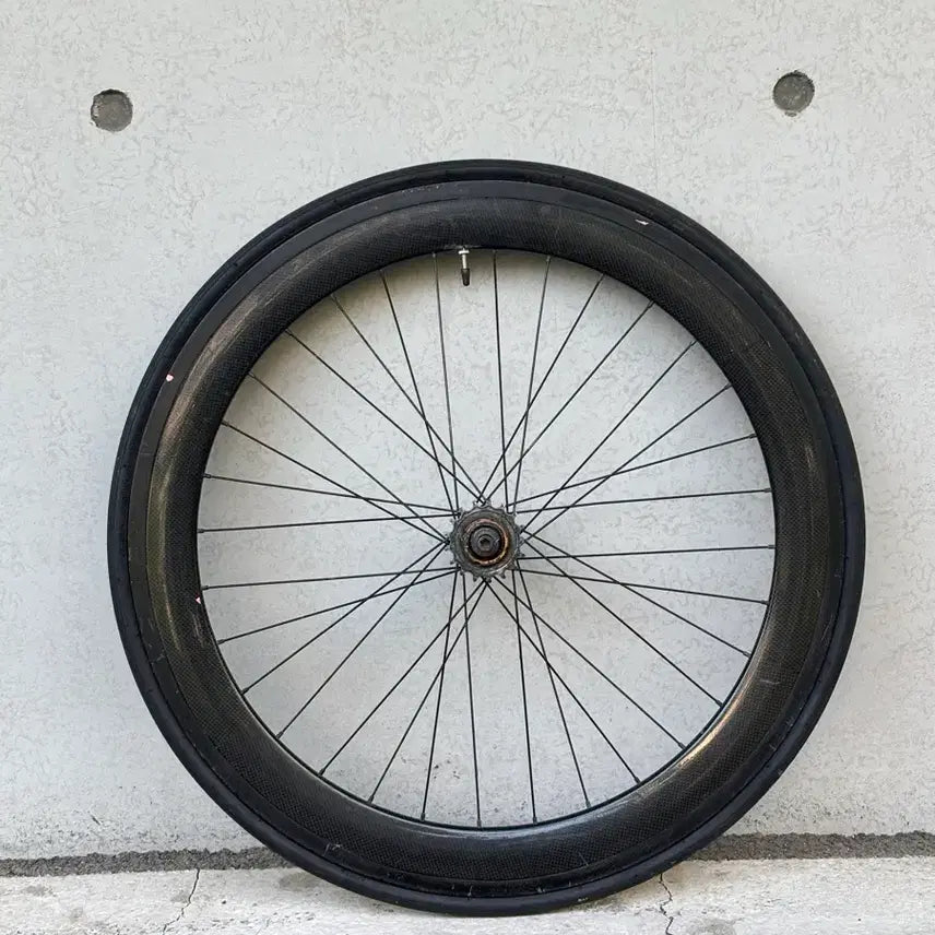 [BUNJANG] BLB Carbon 60mm Rim Rear Wheel / BLB 카본 60림 리어 팔아요 픽시 교신(csc,노바텍 60림,88림)