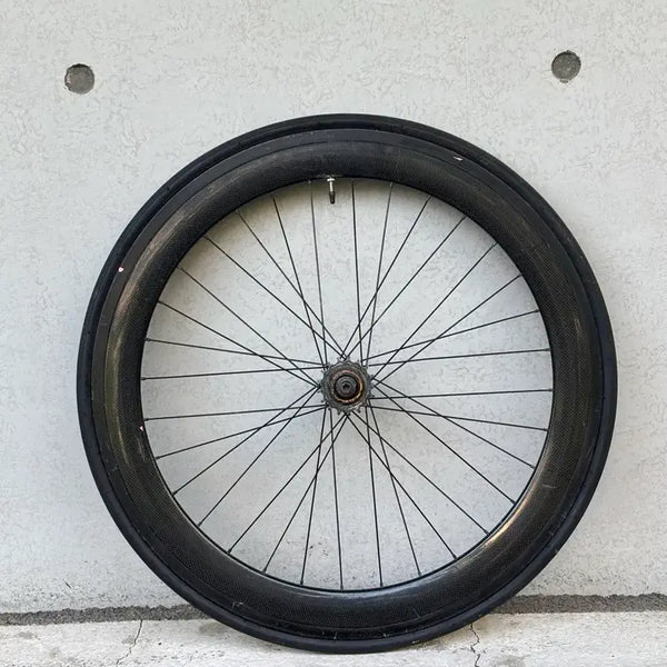 [BUNJANG] BLB Carbon 60mm Rim Rear Wheel / BLB 카본 60림 리어 팔아요 픽시 교신(csc,노바텍 60림,88림)