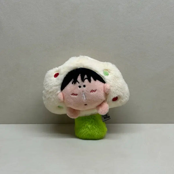 [BUNJANG] Mushroom Mungoo Doll Keyring / 버섯 맹구 인형 키링