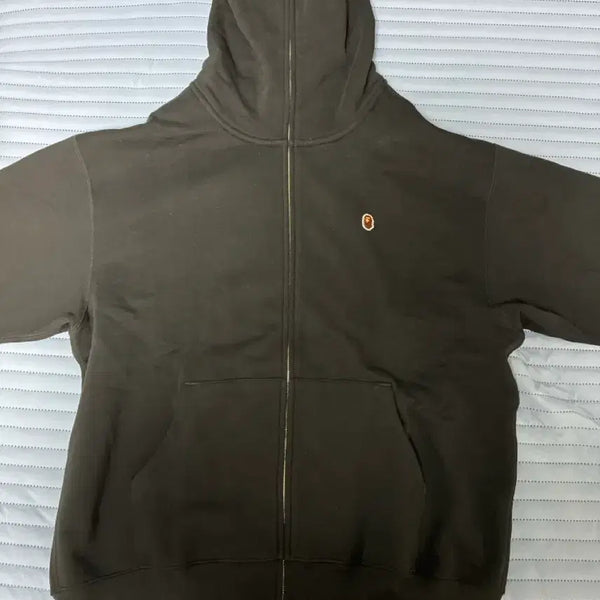 [BUNJANG] BAPE One Point Hoodie Zip-Up XXL New / 베이프 원포인트 후드집업 XXL 새상품 판매합니다