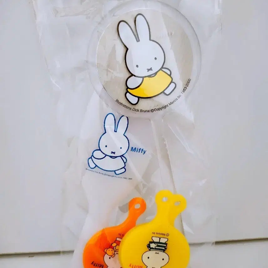 [BUNJANG] Miffy Brush & Mirror Set / (8월 세일)[고전문구] 2000 미피 브러쉬 거울 세트