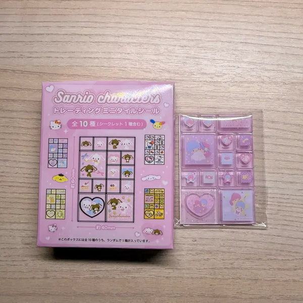 [BUNJANG] Sanrio Mini Tile Sticker Little Twin Stars / 산리오 미니 타일 스티커 랜덤 키키라라 리틀트윈스타