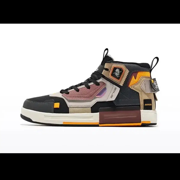 [BUNJANG] ERKE x Gintama Collaboration High-Top Sneakers (Size 260) / [새상품. 빠른배송. 은혼 콜라보] 유니크 하이탑260