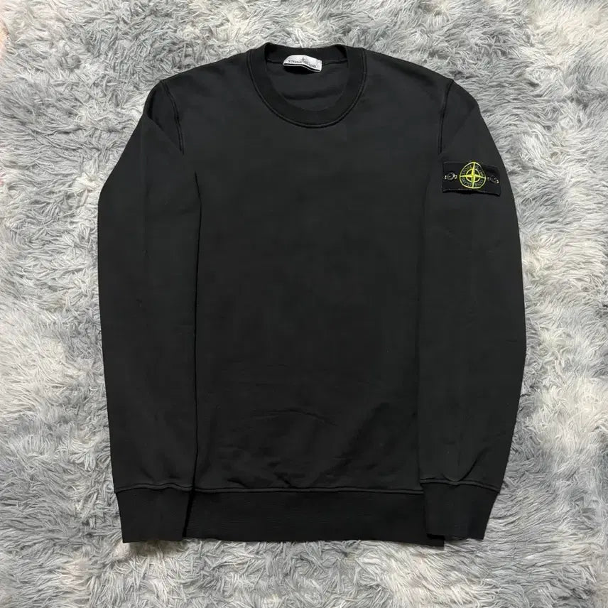 [BUNJANG] Stone Island Sweatshirt Black Size L / 스톤아일랜드 맨투맨 블랙 {size L}