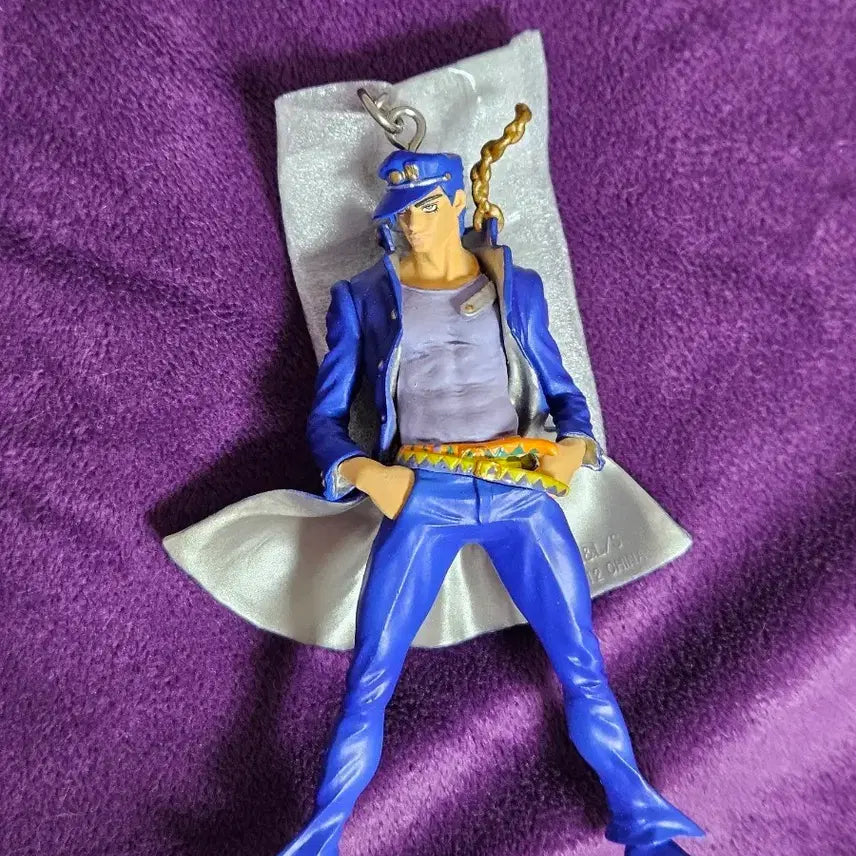 [BUNJANG] Banpresto JoJo's Bizarre Adventure Jotaro Kujo Figure Keychain / 죠죠의 기묘한 모험 쿠죠 죠타로 피규어 키링 키홀더 반프레스토