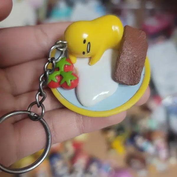 [BUNJANG] Sanrio Gudetama Keyring / 구데타마 키링 산리오