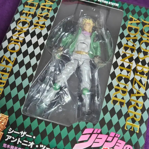 [BUNJANG] JoJo's Bizarre Adventure Caesar Anthonio Zeppeli Super Action Statue 1st Edition Figure / 죠죠의 기묘한 모험 시저 체펠리 초상가동 초판 피규어