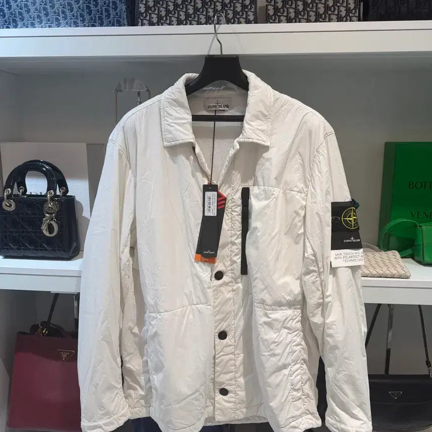 [BUNJANG] Stone Island Skin Touch Windbreaker Jacket / [새상품/L] 스톤아일랜드 스킨 터치 바람막이