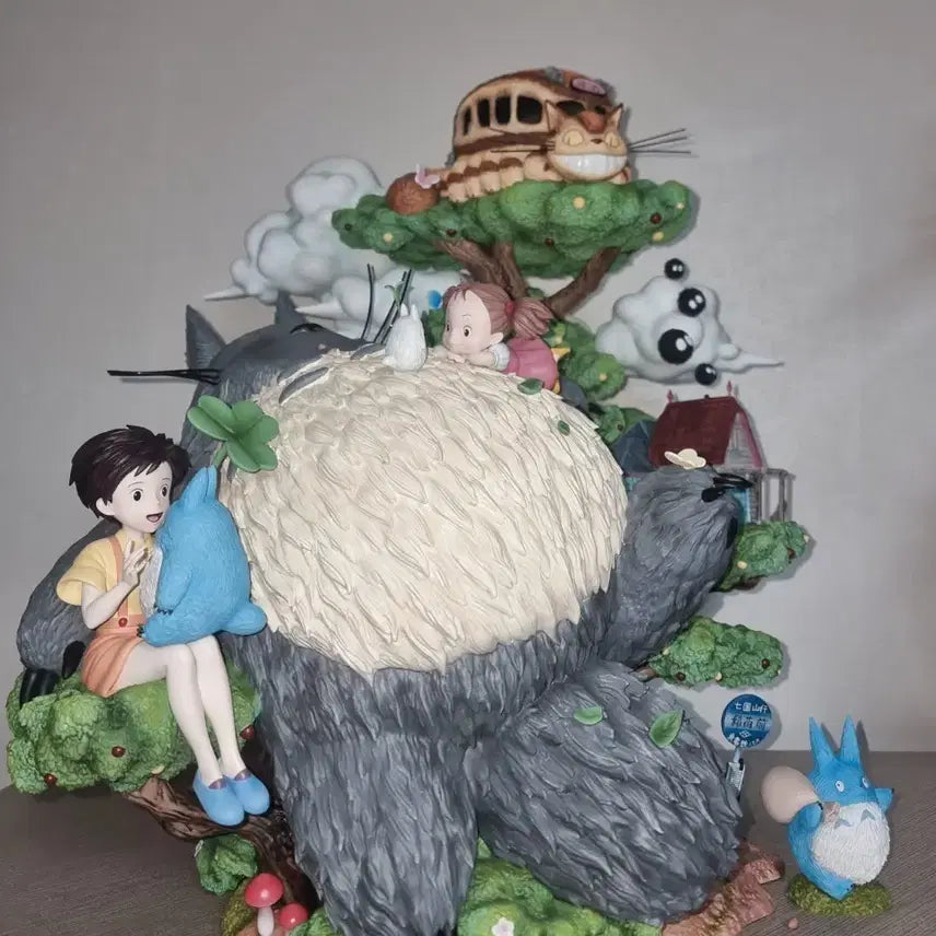 [BUNJANG] Ghibli Totoro Resin Figure / [급처] 지브리 레진 피규어 Emoji 이모지 토토로 판매합니다