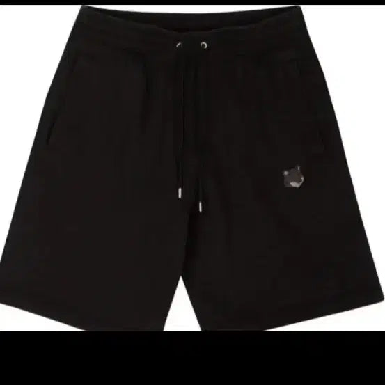 [BUNJANG] Maison Kitsuné Fox Patch Cotton Shorts Black XL / 정품 메종키츠네 폭스 반바지 블랙 새상품 XL