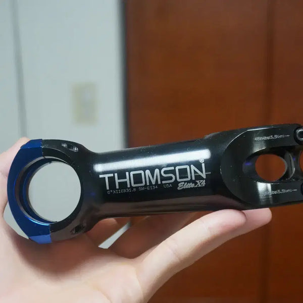 [BUNJANG] Thomson Elite 110mm 0 Degree Stem + Blue Dress-Up Kit / 탐슨 110미리 0도 + 블루 드레스업 키트