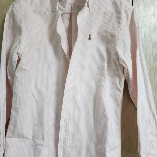 [BUNJANG] Polo Ralph Lauren Pink Stripe Shirt / 폴로 랄프로렌 핑크 스트라이프 셔츠