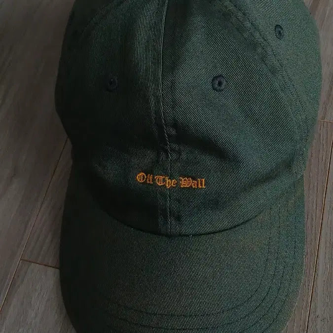 [BUNJANG] Vans Off The Wall Cap Khaki / 반스 Off The Wall 볼캡 카키색  챙얼룩으로저렴 내부깨끗
