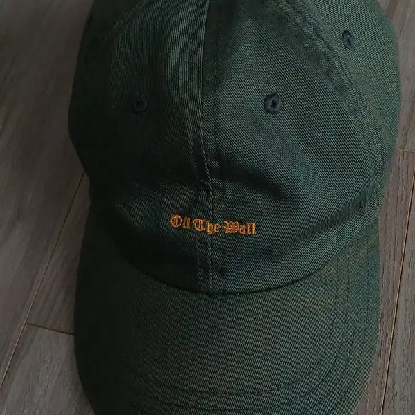 [BUNJANG] Vans Off The Wall Cap Khaki / 반스 Off The Wall 볼캡 카키색  챙얼룩으로저렴 내부깨끗